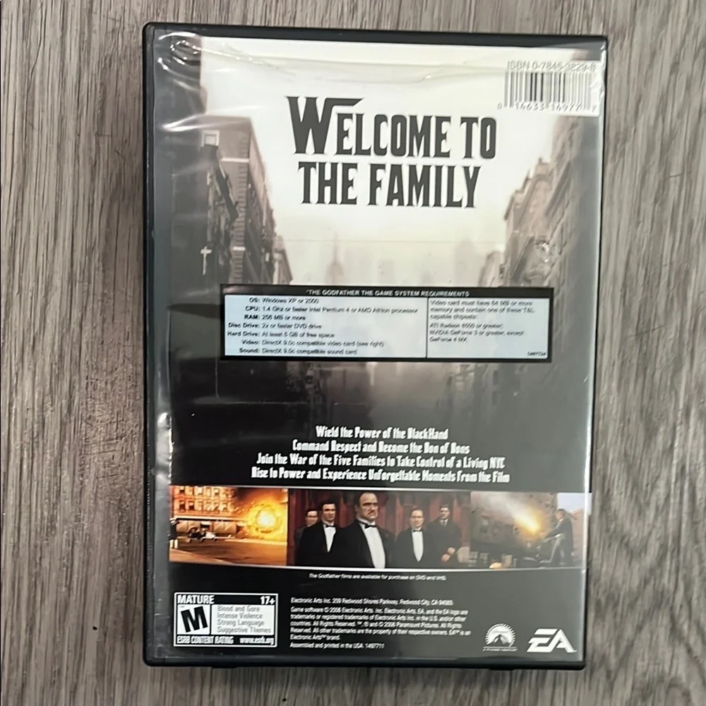 The Godfather PC Game by EA